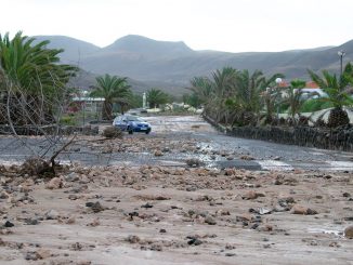 Regen in La Pared 2010
