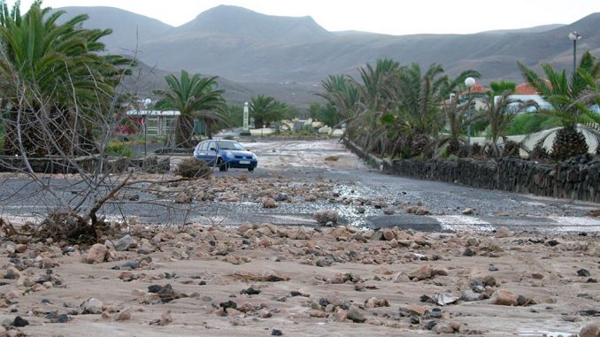 Regen in La Pared 2010