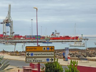 Hafen von Puerto del Rosario, Hauptstadt von Fuerteventura