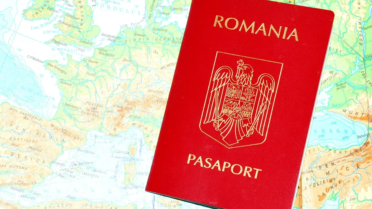 Rumänischer Pass w