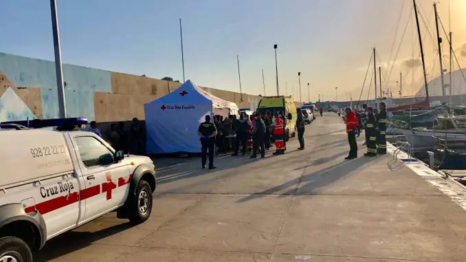 Patera Gran Tarajal @Emergencias Fuerteventura