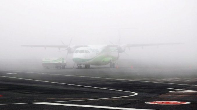 Nebel Teneriffa Flughafen