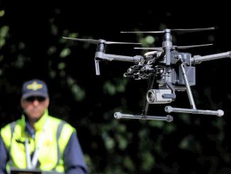 Drone Verkehrskontrolle Kanaren w