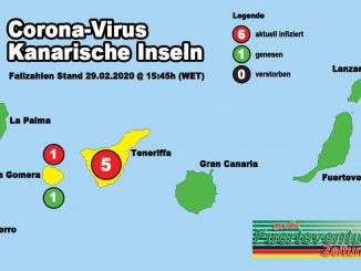 290220 1545 Corona Virus Kanarische Inseln Karte