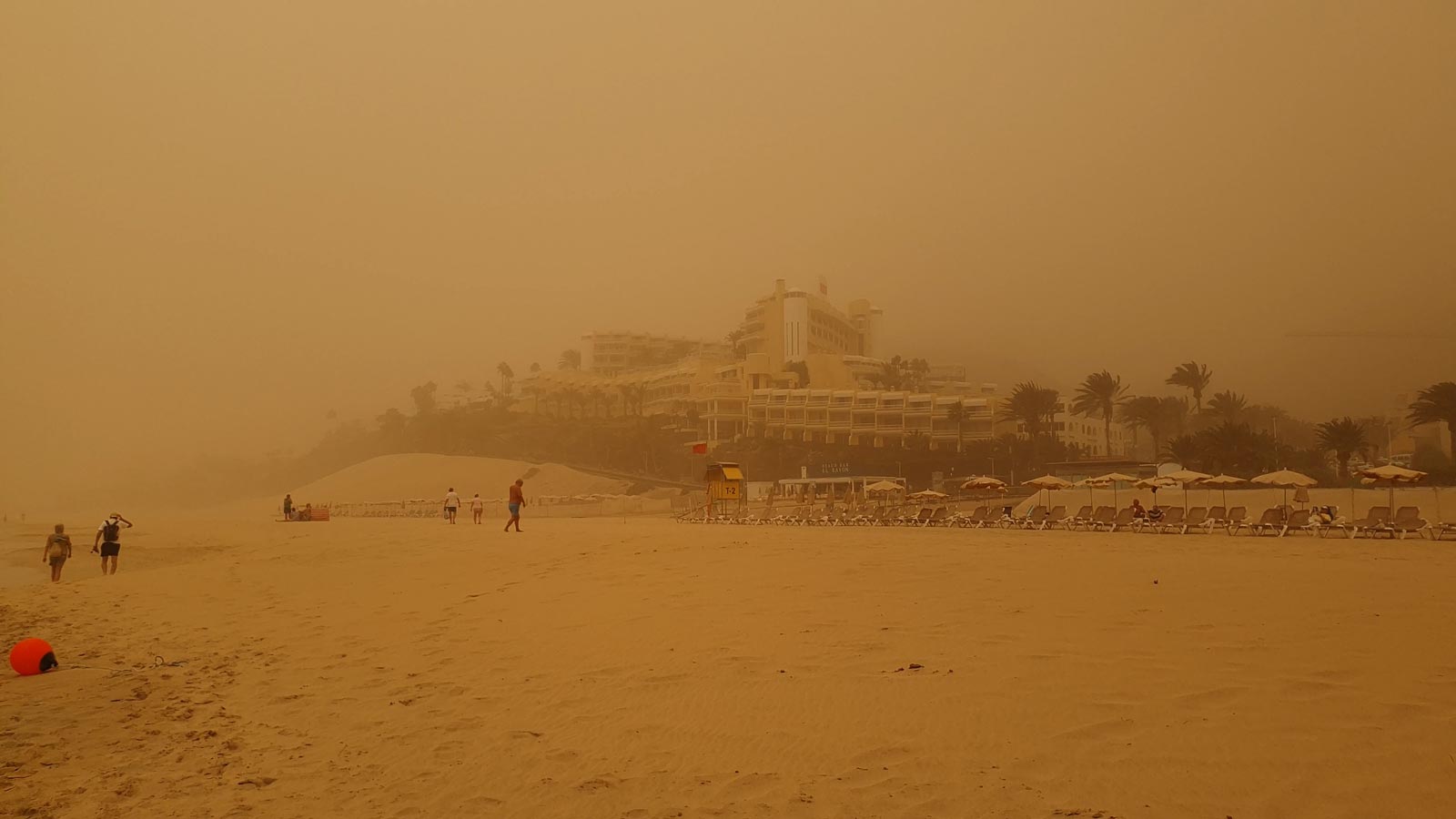 Extremer Calima auf Fuerteventura: viele Veranstaltungen abgesagt ...