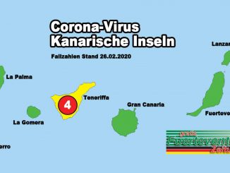 Corona Virus Kanarische Inseln Karte 26022020