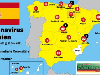 200305 1230 Coronavirus Spanien Fallzahlen