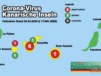 200305 1700 Corona Virus Kanarische Inseln Karte