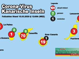 200315 1200 Corona Virus Kanarische Inseln Karte
