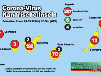 200320 1200 Corona Virus Kanarische Inseln Karte