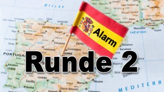 Alarmzustand in Spanien Runde 2