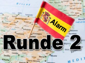 Alarmzustand in Spanien Runde 2
