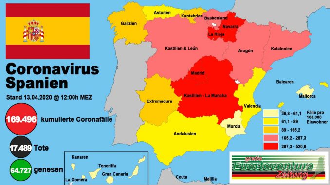 200413 1200 Coronavirus Spanien Inzidenz