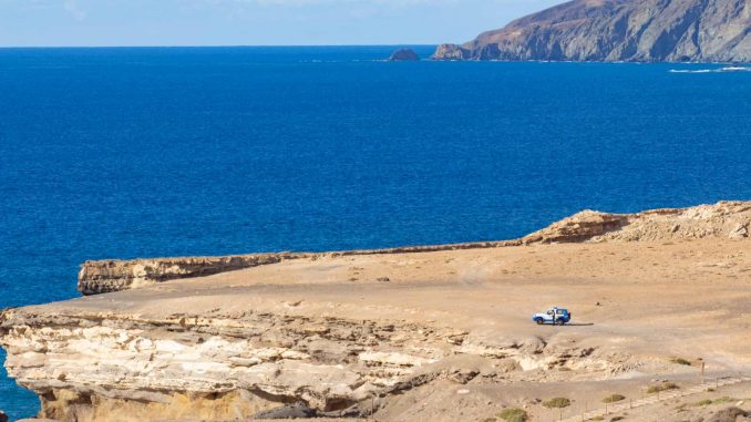 Polizei überwacht Ausgangssperre Fuerteventura La Pared