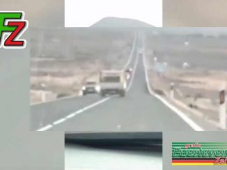 Wahnsinniger LKW Fahrer