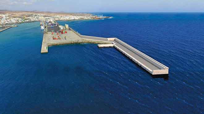 Fuerteventura Hafen Puerto del Rosario Erweiterung