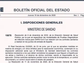 Aenderungen PCR Spanien