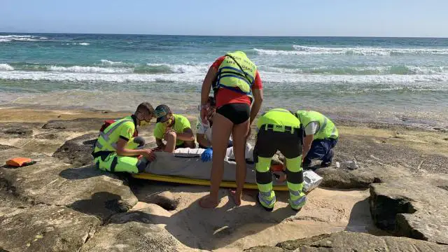 Rettungsschwimmer La Oliva