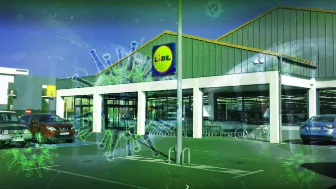 LIDL Fuerteventura wegen Corona geschlossen