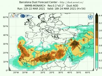 Fuerteventura Wetter: Hohe Temperaturen, Calima und zum Wochenende vielleicht Regen 10 Fuerteventura Wetter 23032021