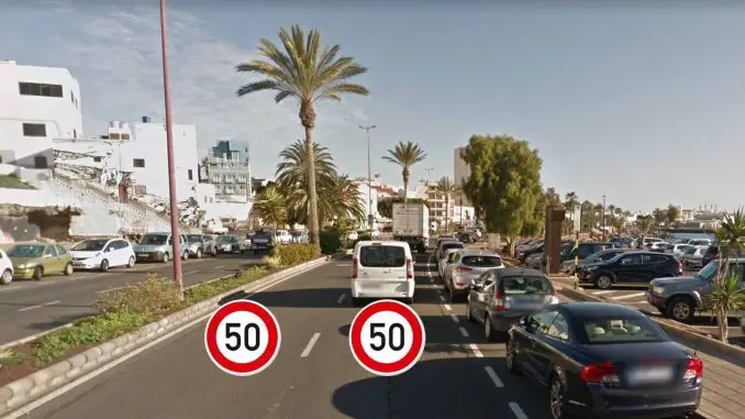 Achtung Autofahrer auf Fuerteventura: Ab 11.05.2021 gelten in Spanien neue Tempolimits 3 Tempolimit innerorts Spanien 50 50