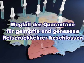 Wegfall Quarantaene Reiserueckkehrer