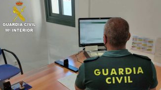 Guardia Civil Schreibtisch
