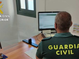 Guardia Civil Schreibtisch