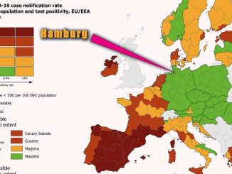 Hamburg Risikogebiet aus Spanischer Sicht