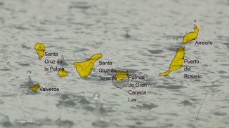 Regenwarnung Fuerteventura