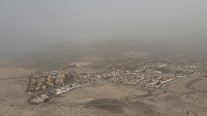 Fuerteventura-Wetter: noch immer kein Ende der Calima in Sicht 1 Calima La Pared Fuerteventura