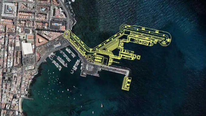 Hafenerweiterung Corralejo Fuerteventura