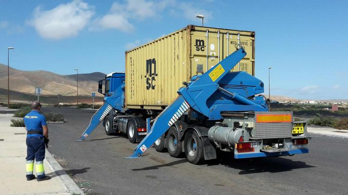 Container-LKW-Fuerteventura