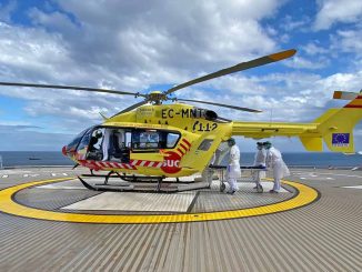 Verlegung Patienten Hubschrauber Fuerteventura