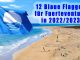 12 Blaue Flaggen Fuerteventura 2022