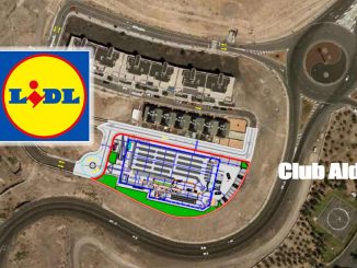 LIDL will in den Süden von Fuerteventura 7 LIDL Morro Jable Fuerteventura