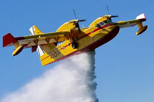 Löschflugzeuge trainieren vor Fuerteventuras Küsten 1 Loeschflugzeug