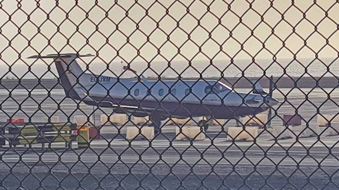beschlagnahmtes-Flugzeug-Fuerteventura