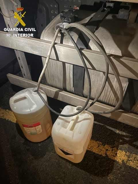 Polizei erwischt Diesel-Dieb im Süden von Fuerteventura in flagranti 1 Diesel Diebstahl Kanister