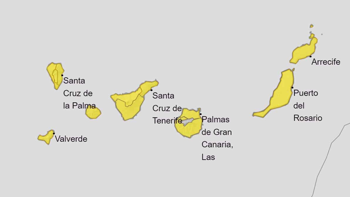 Nach Starkregen auf Gran Canaria am Montag auch Regenwarnung für Fuerteventura 1 Regenwarnung September 2022