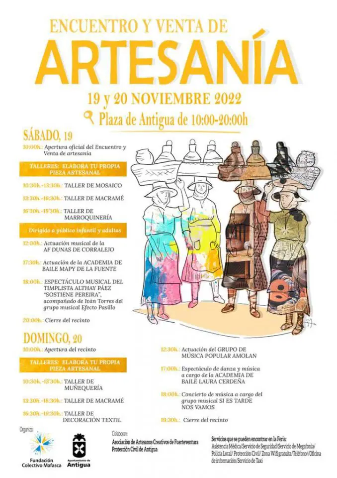 Programm Kunsthandwerkstreffen Antigua2022