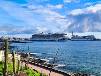Fuerteventura erwartet in kommender Saison 46% mehr Kreuzfahrtschiffe 1 Aida Kreuzfahrtschiffe Puerto del Rosario Fuerteventura