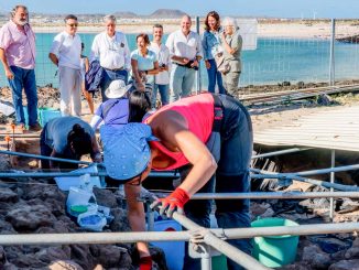 Ausgrabungen Lobos Fuerteventura