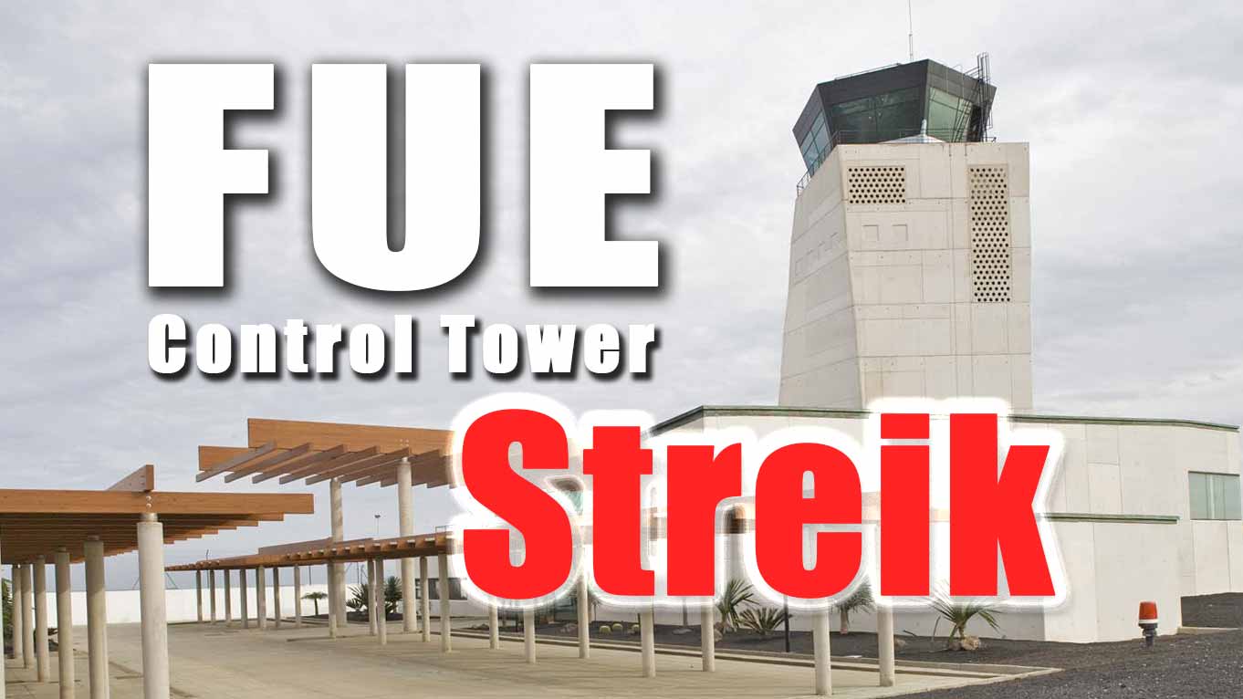 Fluglotsenstreik am Flughafen von Fuerteventura: erste Berichte -  Fuerteventura-Zeitung