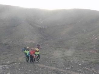 Fuerteventura verletzter Wanderer Hubschrauber