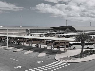 Flughafen Fuerteventura Busparkplatz Unfall