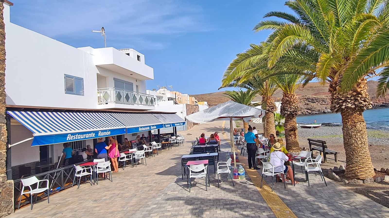 Angela Merkel im Urlaub auf Fuerteventura 2 Reataurante La Lajita