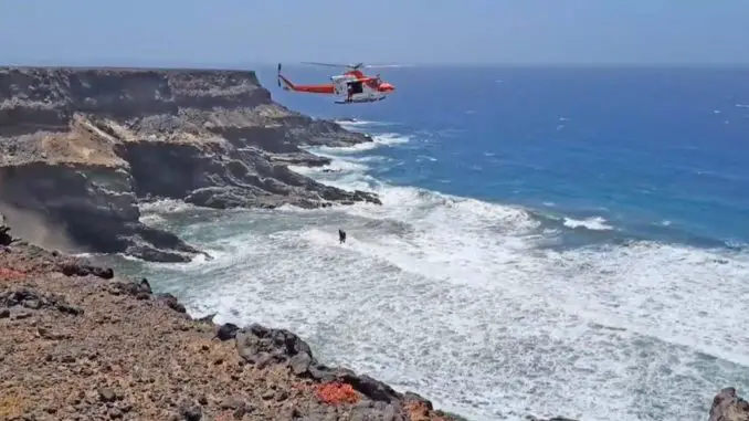 Hubschrauber-Rettung-Los-Molinos-Fuerteventura