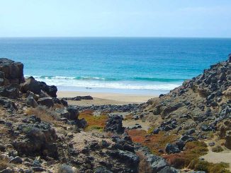 Playa de Tebeto La Oliva Fuerteventura