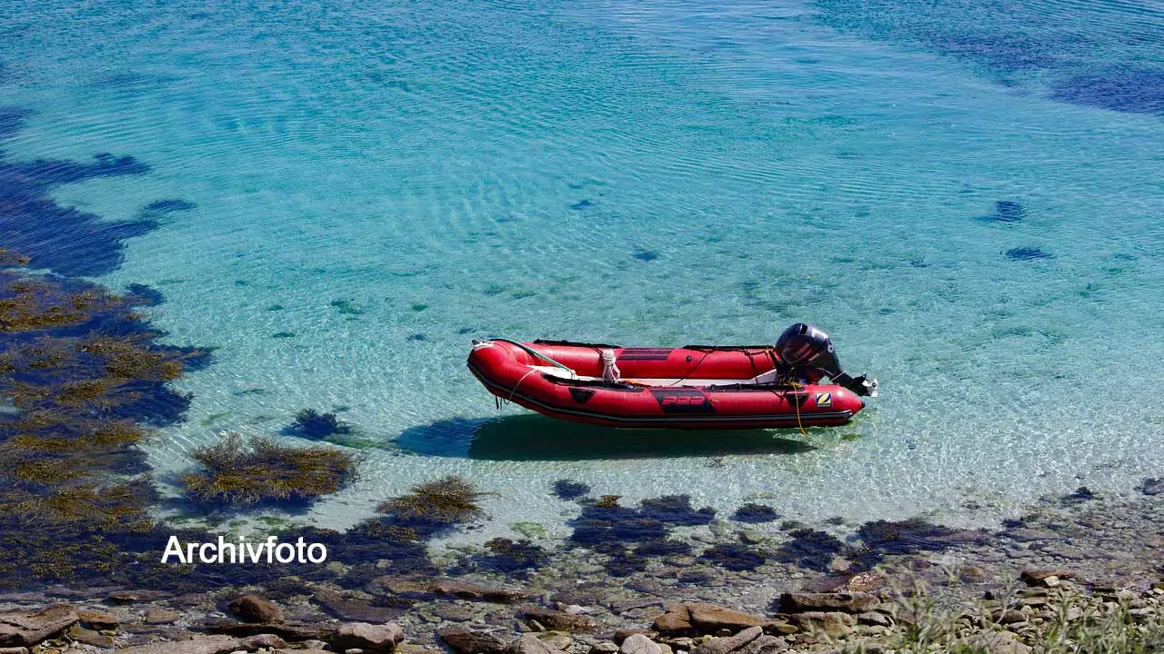 Tödlicher Bootsunfall im Süden von Fuerteventura 1 Schlauchboot